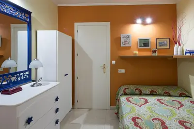 Cama o camas de una habitación en Veoapartment Infantes