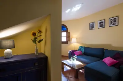 Zona de estar de Veoapartment San Felipe