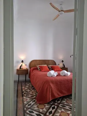 Cama o camas de una habitación en La Casa Sierra