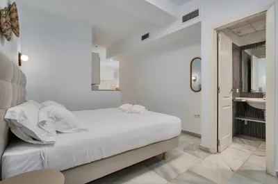 Cama o camas de una habitación en San Marcos Loft, by Homing U