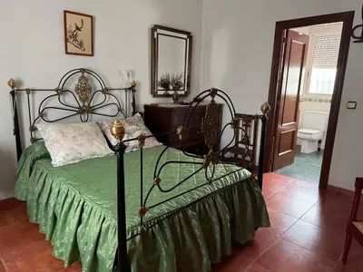Cama o camas de una habitación en La Casa de La Granja