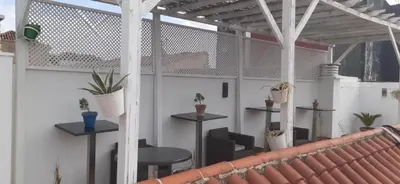 Un balcón o terraza de Hospejade cerca de la feria