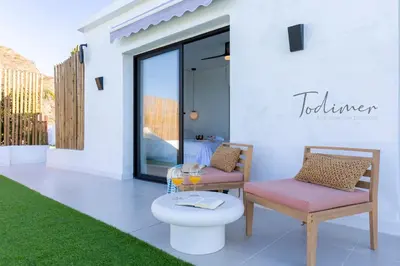 Un patio o zona al aire libre en Todimer Ventana del Mediterráneo