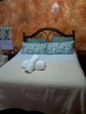 Cama o camas de una habitación en Villa Tara Los Arcos