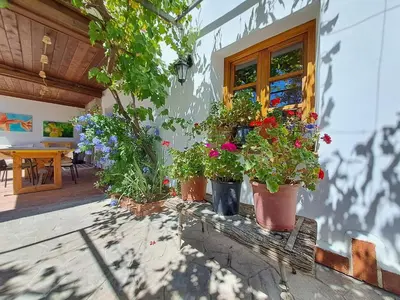Jardín al aire libre en Cortijo Berruguilla