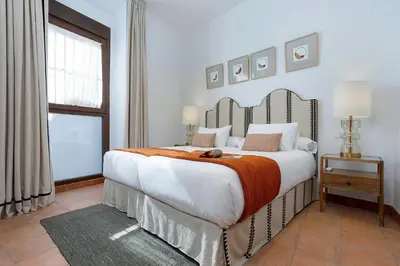 Cama o camas de una habitación en Genteel Home Casa San Pedro Cordoba