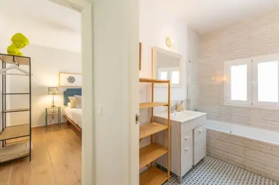 Cama o camas de una habitación en Ohliving Line & Soul