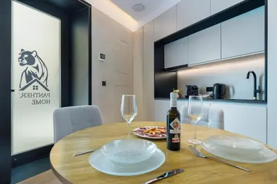 Una cocina o zona de cocina en Panther Home Puerta Osario