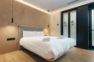 Cama o camas de una habitación en Panther Home Puerta Osario