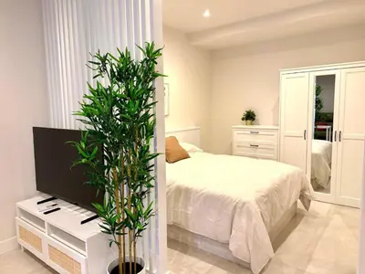 Cama o camas de una habitación en Almogávares 36 Apartamentos