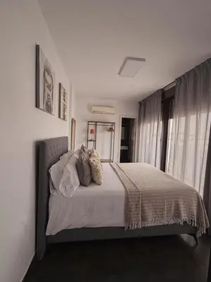Cama o camas de una habitación en City Center Charming Duplex - Space Maison Apartments