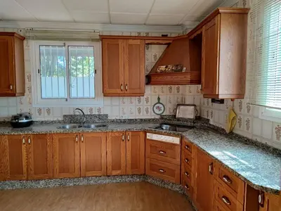 Una cocina o zona de cocina en Casa Lucero Barbacoa y Terraza escapada rural para 6 personas
