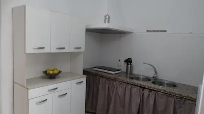 Una cocina o zona de cocina en Casa de la abuela