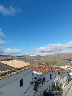 Vista general de una montaña o vista desde el apartamento
