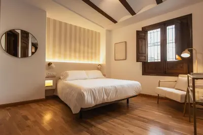 Cama o camas de una habitación en Boutique Casa de los Pedraza
