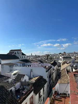 Vista general de Córdoba o vista desde el apartamento