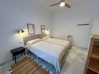 Cama o camas de una habitación en Amazing new apartment - La Judería