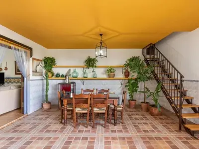 Plano de Beautiful villa with private pool in Baena – 221 m²