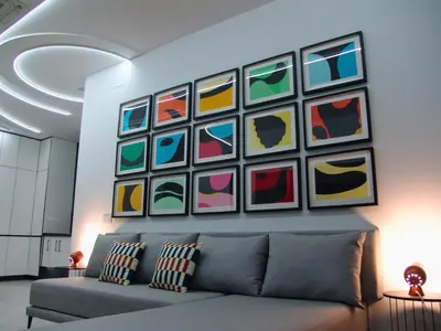 Zona de estar de Geo Apartamento