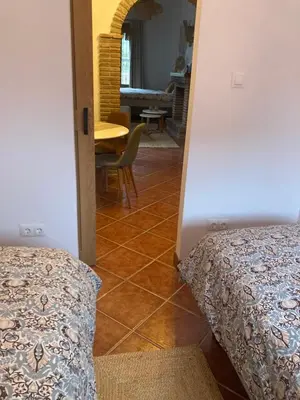 Cama o camas de una habitación en Cortijo el Sendero