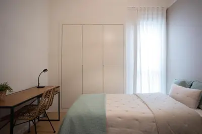 Cama o camas de una habitación en Parras 23