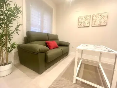 Zona de estar de Apartamentos Almogavares Las Rosas
