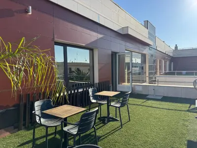 Un balcón o terraza de Apartamentos Las Mereras