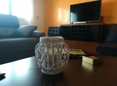 Una televisión o centro de entretenimiento en Centro Excelente situación Ático lujo con parking gratuito
