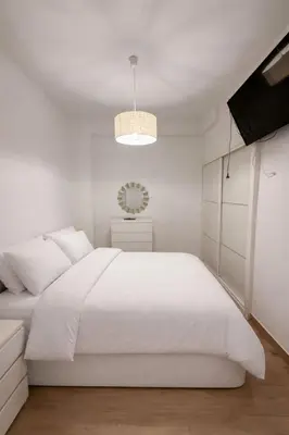 Cama o camas de una habitación en Apartamento Cruz del Convento I