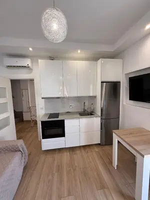 Una cocina o zona de cocina en Apartamento Cruz del Convento I