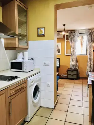 Una cocina o zona de cocina en Atico Terraza Privada