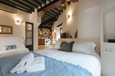 Cama o camas de una habitación en Boutike Apartments