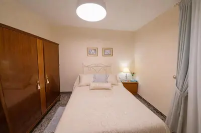 Cama o camas de una habitación en Villa Campanilla