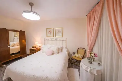 Cama o camas de una habitación en Villa Campanilla