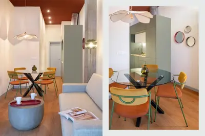 Zona de estar de Acueducto Suites Apartments I