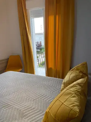 Cama o camas de una habitación en Hostal Calderón de la Barca