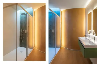 Un baño de Acueducto Suites Apartments II