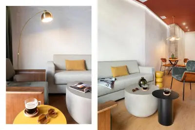 Zona de estar de Acueducto Suites Apartments II