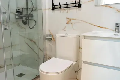 Un baño de Suite San Luis