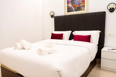 Cama o camas de una habitación en Suite San Luis