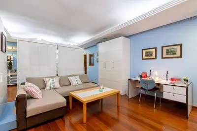 Zona de estar de Apartment Alameda