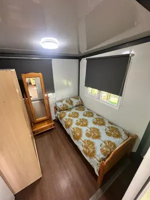 Cama o camas de una habitación en La Casita