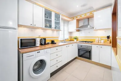 Una cocina o zona de cocina en Las Setas en el corazón de Sevilla