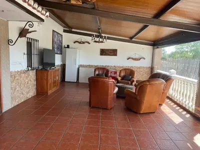 Una cocina o zona de cocina en Cortijo rural la loma de los bandoleros
