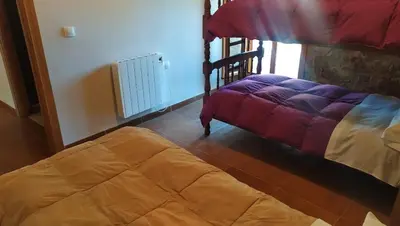 Cama o camas de una habitación en Complejo Turístico Fuenmayor