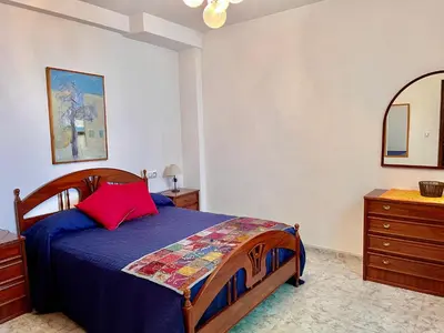 Cama o camas de una habitación en Casa Vista Hermosa Rute