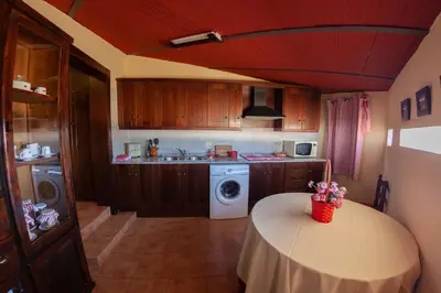 Una cocina o zona de cocina en Finca El Cotillo