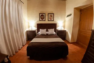Cama o camas de una habitación en Finca El Cotillo