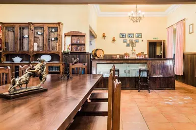 Una cocina o zona de cocina en Finca El Cotillo