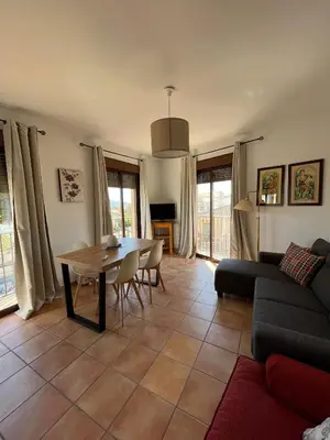 Zona de estar de Apartamentos Villa Torcal